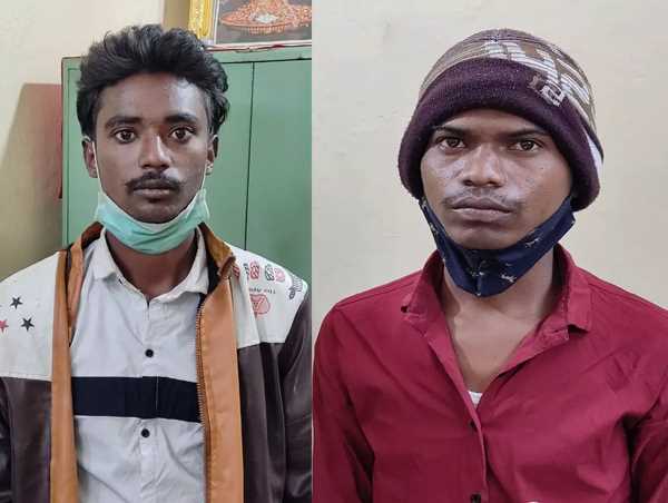 मकान में चोरी करने वाले 2 आरोपी गिरफ्तार मकान में चोरी करने वाले 2 आरोपी गिरफ्तार